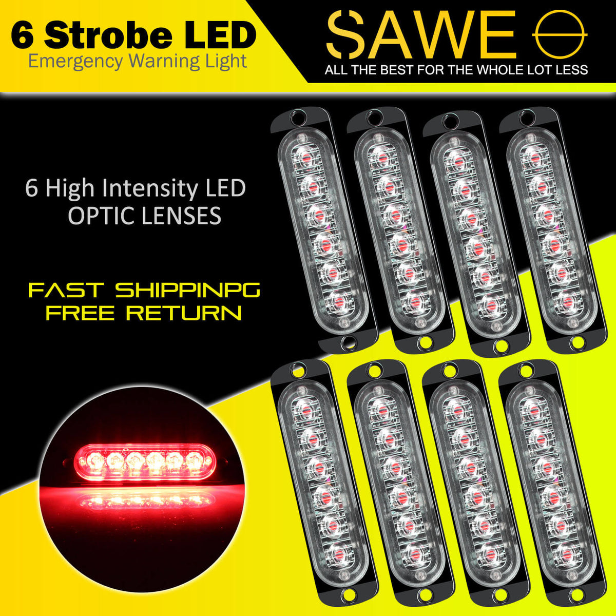 Strobe LED light Truck