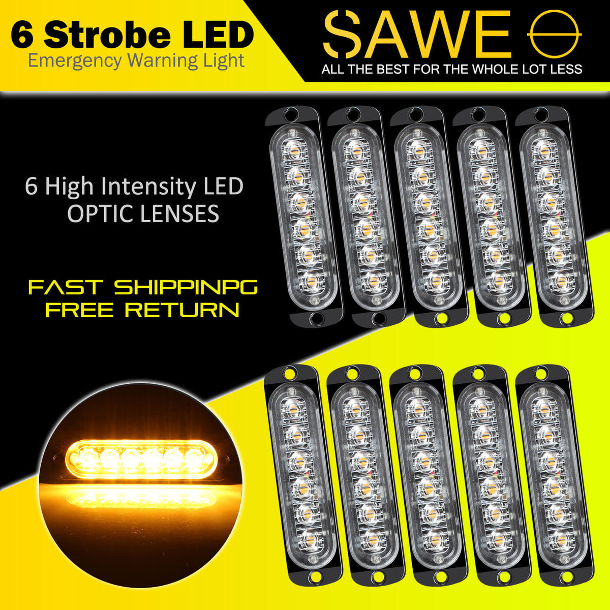 Strobe LED light Truck