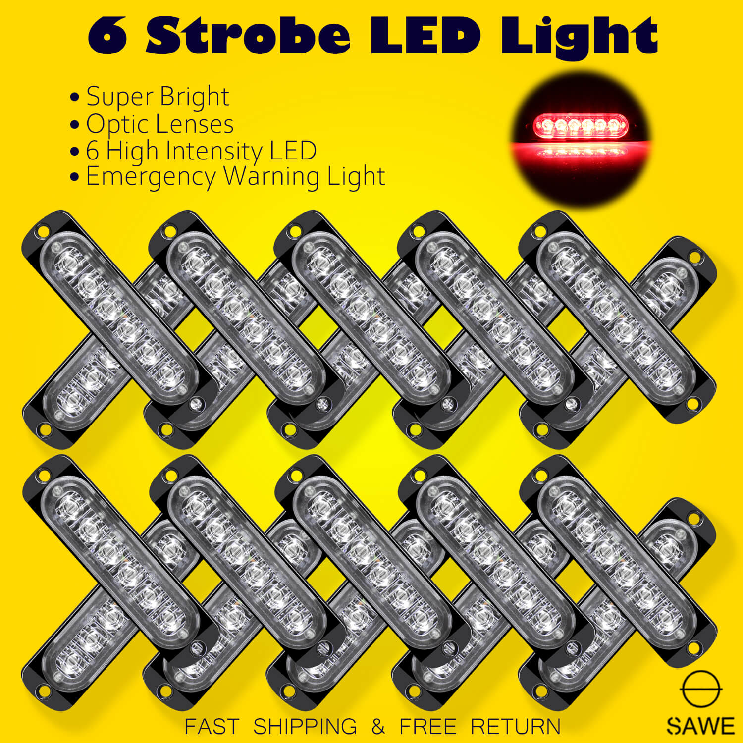 Strobe LED light Truck
